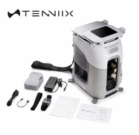 Machine à balles de tennis intelligente Tenniix AI |   Système de récupération automatique de balles par vision |   Portable et rechargeable |   Contrôle par application et vocal
