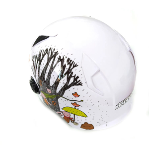 Casque de moto demi-face à motif crâne Predator, casque modulaire de motocross, accessoires de moto, casques ouverts pour la conduite en gros - Product Image 2