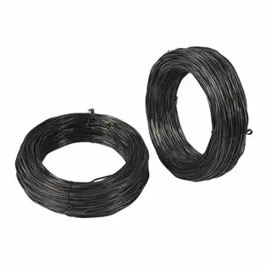 Chinese Manufacture Low Carbon 1.1 mm 2 kg x 5 Black Annealed 24 gauge annealed twist tie iron black wire Lebanon Market