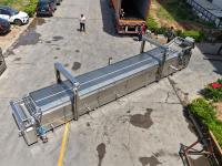 Automatische productielijn voor kleine tot middelgrote productie van diepvriesfrieten, 100 kg/uur - 500 kg/uur