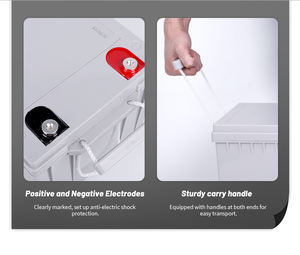 UPS 조명 전동 공구 가전 제품용 태양광 시스템용 12V 200Ah 딥 사이클 납산 습식 셀 배터리 AGM - Product Image 3