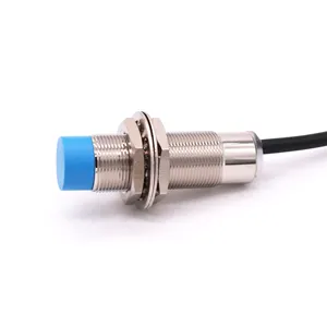 M18 Inductive Type Sensor PNP NO 8mm/12mm Double Distance Metal Detection Proximity Switch 24VDC High Quality Proximity Sensor