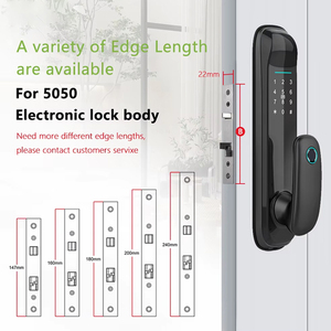 Nhà Máy Giá Tuya Thông Minh Khóa Với Wifi Vân Tay Kỹ Thuật Số Mã Khóa Thẻ Ứng Dụng Mở Khóa Cửa Thông Minh Khóa - Product Image 4