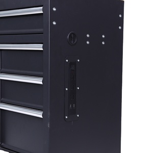 Coffre à outils à roulettes économique pour atelier, armoire à outils verrouillable avec support OEM et 12 tiroirs - Product Image 6