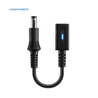 Câble de chargeur PD Type C de 10 cm pour console de jeu Sega 1ère génération, adaptateur USB C femelle vers DC 5,5*2,5 45W