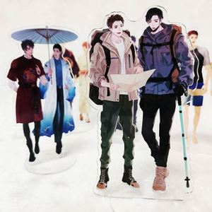 Support de présentation personnalisé en plastique acrylique pour figurines de dessins animés et d'anime, idéal pour les cadeaux d'affaires et les créations artisanales en plastique - Product Image 1