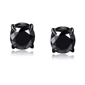 Ensemble de boucles d'oreilles magnétiques sans perçage en acier inoxydable avec cristaux CZ, fausses pierres pour le nez et les lèvres, bijoux magnétiques pour hommes et femmes - Product Image 3
