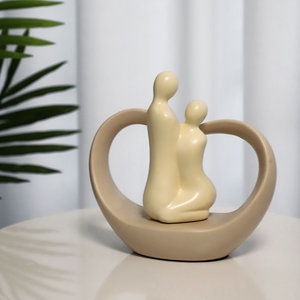 Moderno <span class=keywords><strong>design</strong></span> creativo ornamenti di ceramica porcellana casa decorazione di cerimonia nuziale accessorio per il regalo - Product Image 5