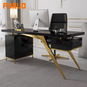 Puruo mới đến văn phòng bằng gỗ Bàn Máy Tính Bảng Máy Tính deak - Product Image 5