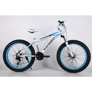 Bicicletta da Neve/Mountain Bike 26 Pollici con Pneumatici Fat, Bici Fat Tire 26*4.0 - 7/21 Velocità, Ideale per Sentieri Innevati - Product Image 6