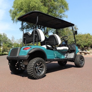 Voiturette de golf personnalisée à quatre places, mini-voiture électrique, 60V 72V 3.5KW 4KW 5KW, voiturette de golf pour 4 personnes, châssis de voiturette de golf légère - Product Image 2