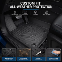 Tapis de sol et de coffre de voiture en caoutchouc TPE thermoformé 3D en gros pour Chevrolet Trax modèle 2025
