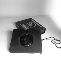 Hoonni gros tournesol en acier inoxydable pendentif bijoux mode pendentif breloques hommes femmes