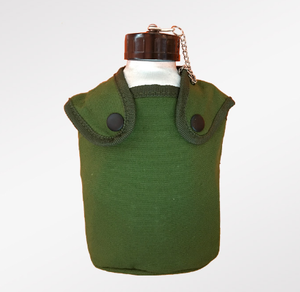 Botella de Agua de Aluminio para Camping de 1.3L, Cantimplora con Taza con o sin Asa - Product Image 5