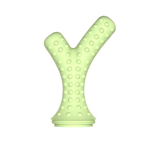 Natural Rubber <b>Tree</b> <b>Branch</b> Tough Durable for Dogs Teeth Cleaning Chews Pet Chew Toys for Pet Training - Product Image 3