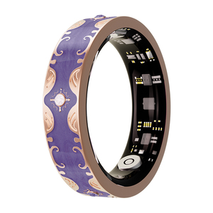 Anillo Inteligente V10 de Acero Inoxidable con Esmalte de Color, Control por Aplicación, Frecuencia Cardíaca, Oxígeno en Sangre, Monitoreo de Ejercicio y Sueño - Product Image 2