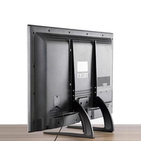Hochwertiger individueller tv-ständer modern mit montage 36-75 zoll tv fernseher wasserdichter tisch stahl schreibtisch bildschirme für lkw d702