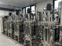 Tanque de Fermentación, Biorreactor, Fermentador Microbiano, Línea de Producción, Bomba, Control PLC, Acero Inoxidable 316L, China