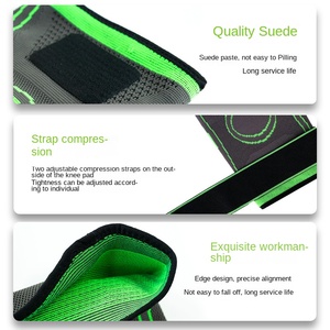 Rodillera de Compresión Profesional de Nylon para Correr, Estabilizador de Rodilla Tejido en 3D, para Baloncesto, Senderismo, Gimnasio, Todas las Estaciones - Product Image 4
