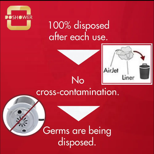 Chaise de pédicure de remplacement de la tête de jet magnétique pour Jet Motor Portable Jet Spa pour baignoire contient une hélice et un couvercle - Product Image 4