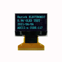 Module d'affichage OLED 0,96 pouce 128x64 SSD1315, écran OLED jaune-bleu 30 broches SPI I2C pour compteur Geiger et détecteur de rayonnement