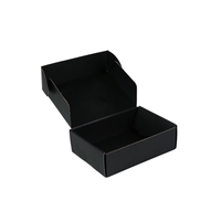 Boîte d'expédition personnalisée en kraft écologique, finition mate, en carton ondulé, auto-érectible, pour emballage de bougies avec impression CMJN