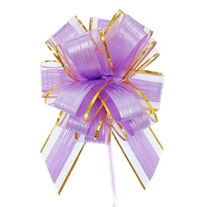 Gran brillante flor tridimensional <span class=keywords><strong>regalo</strong></span> <span class=keywords><strong>de</strong></span> Navidad embalaje corteza tirar cinta al por mayor <span class=keywords><strong>de</strong></span> fabricantes estilo Floral - Product Image 6