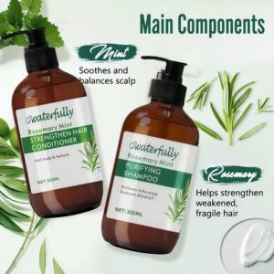 Shampooing Antipelliculaire Contrôle du Sébum OEM/ODM 500ml Traitement Capillaire Antipelliculaire à l'Acide Salicylique Soin Professionnel pour Cheveux - Product Image 3
