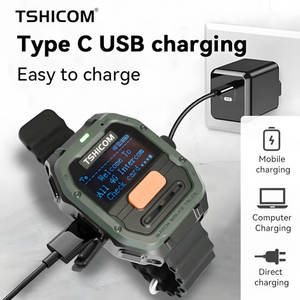 นาฬิกาข้อมือวิทยุสื่อสารระยะไกล TSHICOM TSC-CW1 4G LTE Poc Talking Communication แบบสองทาง - Product Image 6