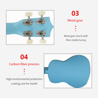 24UK-04 Factory Direct Wholesale 24 Inch Ukulele 4-String Sapele Ukulele Stringed Instrument Similar to a Guitar
