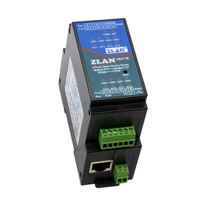 Direct from Manufacturer 8-Port RJ45 Serial <strong>Server</strong> with <strong>RS485</strong> Rail-Mount Guide IoT Converter 485 to Ethernet - Product Image 2