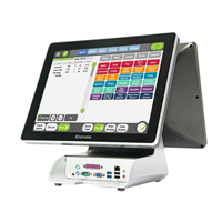 Chine fabricant Intel J6412 /I3/I5 processeur tout en un écran tactile Epos Checkout compteurs paiement POS Terminal POS machine
