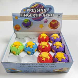 3D Printed Fidget Spinner Ball TPE/Silicone 360 Press & Spin Mechanical <b>Desk</b> <b>Toy</b> for Ages 2-4 & 8-13 Years Promotional <b>Toy</b> - Product Image 2