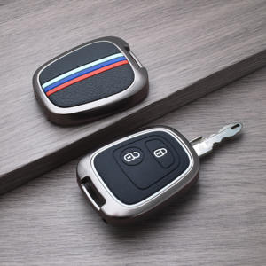 Haute qualité Lumineux luxe en alliage de zinc silicone lueur dans l'obscurité peugout clés de voiture couvre fabricant - Product Image 2