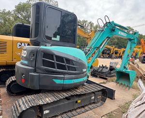 Usato Kobelco SK55 giappone originale usato Mini escavatore <span class=keywords><strong>5</strong></span>.<span class=keywords><strong>5</strong></span> Ton <span class=keywords><strong>5</strong></span> Ton usato usato Sk55SR cingolato scavatore per la vendita - Product Image 1