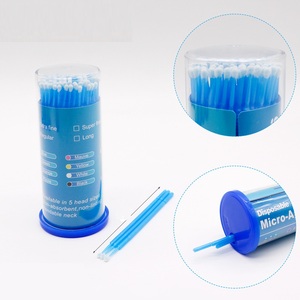 100 Piezas de Microaplicadores Dentales, Cepillos Desechables, Microcepillos, Puntas Multiusos para la Higiene Bucal - Product Image 4