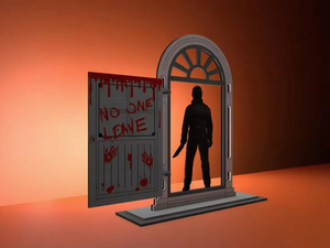 Decoración de Halloween, Adorno de Madera para Puerta, Estilo Gótico, Horror, Fantasmal, NUEVO, Buena Calidad, para Exhibiciones en Patios, Decoración de Terror - Product Image 5