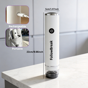 Scelleuse sous vide portative rechargeable USB, gonfleur d'air électrique pour aliments et cuisine, boîte cadeau, appareil ménager en plastique - Product Image 6