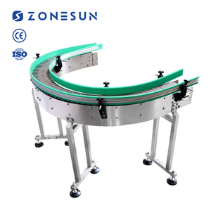 Transportador de Giro de 90 Grados ZONESUN Automation, Cinta Transportadora Curva para Línea de Ensamblaje - Product Image 1
