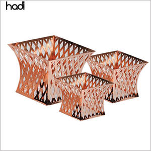 Buffet présentoir alimentaire HD, carré et moderne, en acier inoxydable, ustensiles pour restaurants, hôtels et restaurants, bars à desserts - Product Image 2