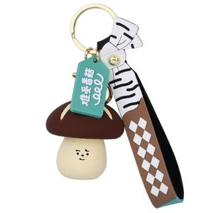 Porte-clés en peluche mignon en forme de légumes, design de dessin animé, piment, ail, oignon vert, cadeau pour enfants - Product Image 5