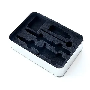 Custom Shape Die Cut Box Packing Foam for Camera Foam Insert Shock Absorbing Pu Sponge Products Packing