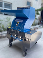 Mini broyeur domestique en plastique pour le recyclage des bouteilles PET, déchiqueteur à double arbre avec pompe à engrenages pour des performances optimales