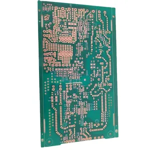 带94-v0 FR4电路板原材料绿色阻焊层的发光二极管驱动器印刷电路板