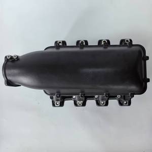 Nuevo Colector de Admisión Delantero Largo de Aluminio Negro para LS1/LS2/LS6 con Kits de Rieles OE IM0115BK, 1 Año de Garantía - Product Image 3