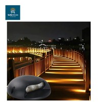Lampe solaire LED en plastique pour allée, étanche IP65, design dos de tortue, pour jardin, mur, escalier, couloir, faisceau 360°, CRI élevé