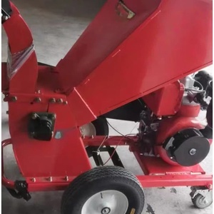 High Power Self-Propelled Orchard Grape Branch Shredder Community Landscaping Tree Branch for Straw <b>Wood</b> <b>Crushers</b> Motor Powered - Product Image 4
