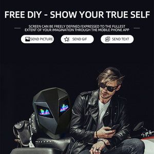 Vente chaude Smart Led Sac Amusant Étanche Moto <span class=keywords><strong>Crelander</strong></span> Personnalité DIY Chevalier Mobile Led Affichage Eye Sac À Dos - Product Image 3