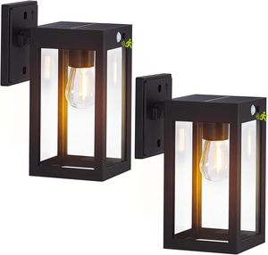 Bombilla Cilíndrica de Filamento de Tungsteno con Energía Solar, Sensor de Movimiento, Alta Luminosidad, Impermeable, para Exteriores, Éxito de Ventas Transfronterizo - Product Image 1
