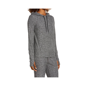 Sudaderas con capucha elegantes para mujer Otoño Color sólido Logotipo frontal Ropa deportiva informal para exteriores Venta al por mayor Nuevas camisetas de moda - Product Image 1